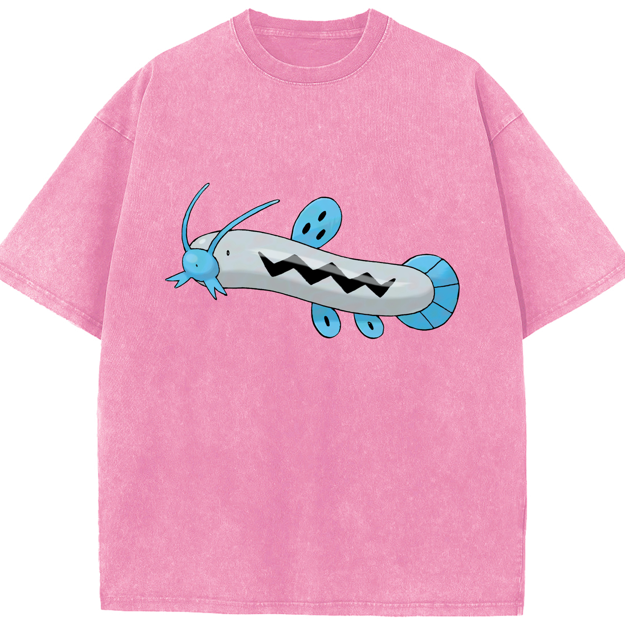 （画像用） ポケットモンスター Pokémon 綿100% ヴィンテージ風 半袖Tシャツ（フロントプリント）